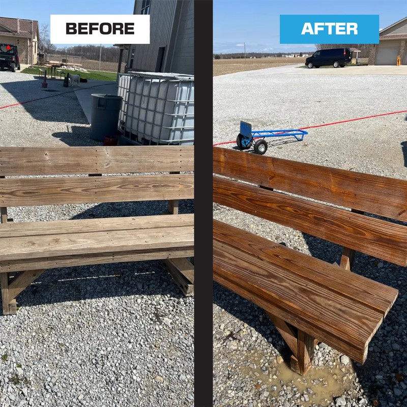 F-10 Percarbonate Wood Cleaner: UV Damage Remover and Wood Restorer