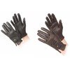Shires Aubrion Ladies Leather Horse Riding Gloves in Brown Small,