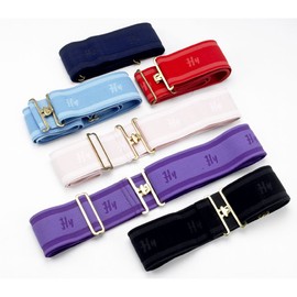 Y-H Hy Elasticated Surcingle, Purple