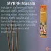 HEM Myrrh Premium Incense Sticks, Full Pack of 12, Each