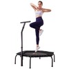 leikefitness Professional Gym Workout 50" Fitness Trampoline Cardio Trainer Exercise