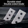 Pack of 45 Ceramic Hob Scraper Blades Double-Sided Scraper Blades
