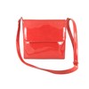 LONI Cool Patent Cross-Body Shoulder Bag