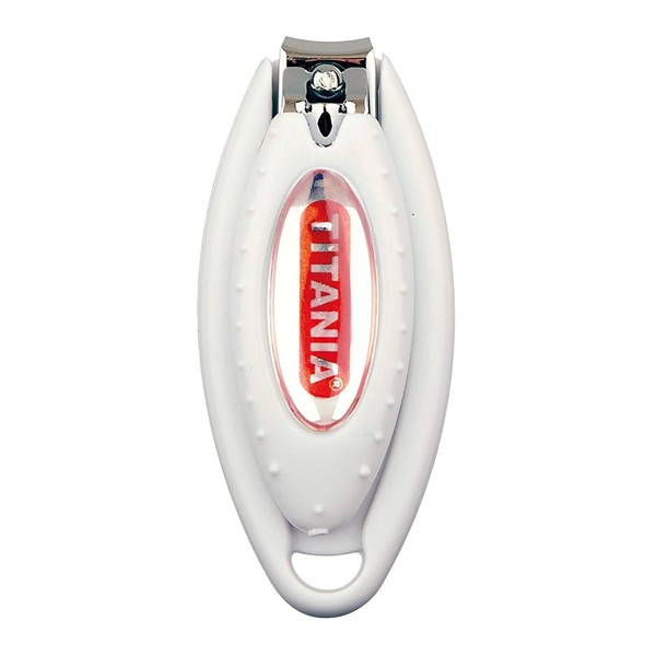 Titania Nail Clipper in Plastic Casing Chrome Plated U, Collecting