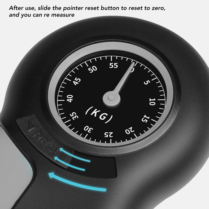Hand Dynamometer Professional Ergonomic Grip Strength Measurement Meter for Hand