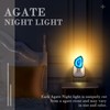 Hortsun Stone Nightlight Plug into Wall Christmas Agate Night Light