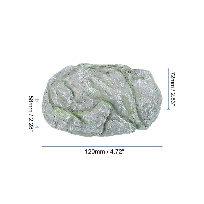 sourcing map Fake Rock Hidden Key Box, Hide Spare Key