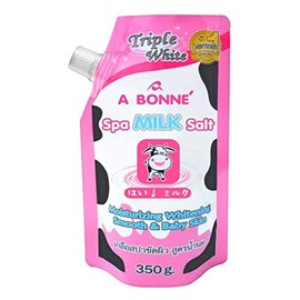 A Bonne Bonne' Spa Leche Blanqueamiento Sal Suave Piel del Bebé Exfoliante Suave - 350g/12.4oz