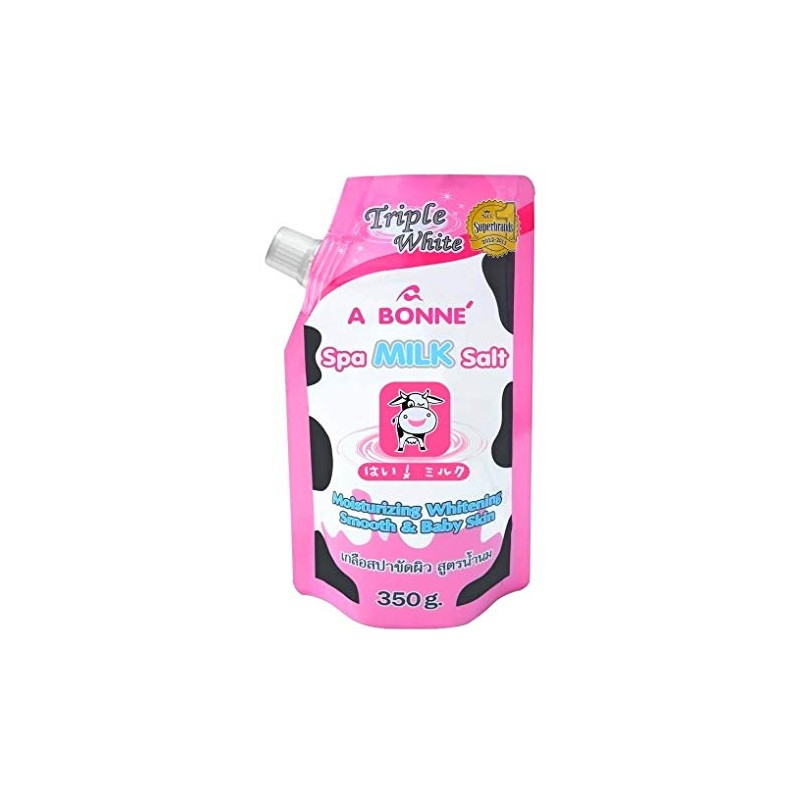 A Bonne Bonne' Spa Leche Blanqueamiento Sal Suave Piel del