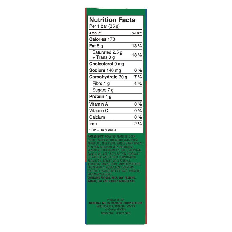 Nature Valley Sweet & Salty Nut Granola Bars, Peanut -