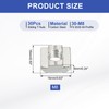 PATIKIL M8 Sliding T Nut, 30 Pcs Hammered Head Fastener