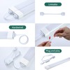 5000K LED Ceiling Light Fixture, 2FT with Plug Linkable, 2PCS