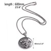 Stylebest Witcher Necklace Wolf Medallion, Meticulously Crafted Zinc Alloy Pendant
