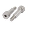 sourcing map M6 de 304 Stainless Steel Hexagonal Shoulder Bolts