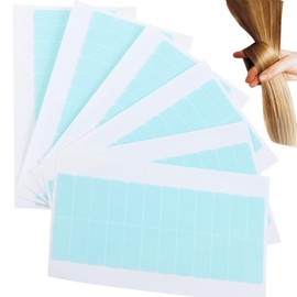 72 Pcs Double Sided Hair Tape - Hair Extension Tape Tabs Replacement Tape for Hair Extensions, Wigs, and Hairpieces (Green)