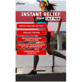 Shin Splitter 남녀용 종아리 압박 슬리브 - 신 스플린트 브레이스 달리기 사이클링 축구 [Large] Men's and Women's Calf Compression Sleeve - Shin Splint Brace for Running, Cycling, Soccer [Large]