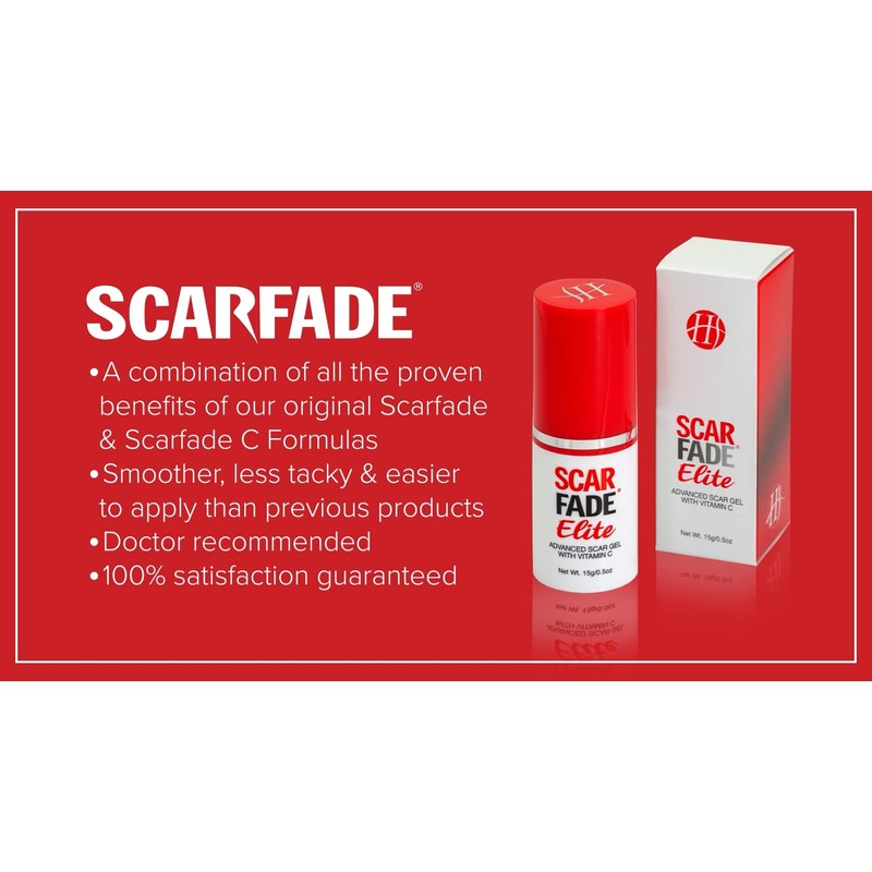 ScarFade Elite Advanced Scar Treatment, Scar Removal, Scar Therapy, Scar