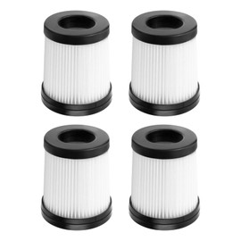 4PCS Hepa Filter For VacLife VL732, For Lubluelu 202, For Fabuletta FSV001, For Girnoor G160 & G165, For Afoddon A300, For Oraimo OSV-102, For Besswin W2 Cordless Vacuum Cleaner, Washable Reusable