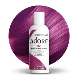 Creative Image Adore Semi-Permanent Hair Colour (83 Fiesta Fuchsia) by Creative Images Systems