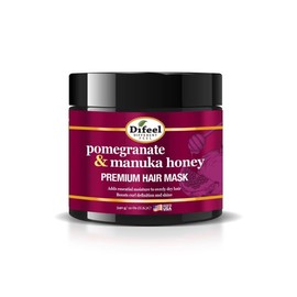 Difeel Mascarilla Premium para Cabello, con Granada y Miel de Manuka, Hidratante, 340 g