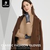 Dsane Winter Leather Gloves for Women, Touchscreen Texting Warm Driving