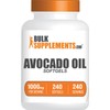 BulkSupplements.com Avocado Oil 1000mg Softgels - Avocado Oil Supplement, Avocado