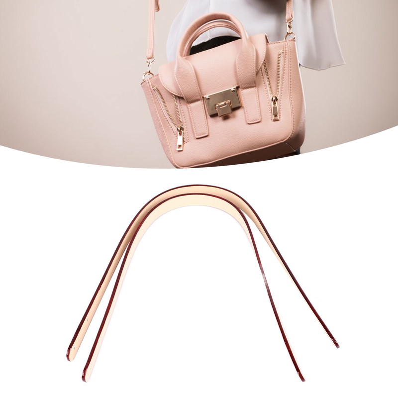 Leather Bag Handles Minimalist Durable Comfortable Replacement Leather Purse Bag