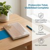 CALLARON 3 Piezas Cubiertas Protectores de Libros de PVC Transparente
