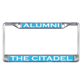 Citadel Bulldogs Plate Frame (DOMED CITADEL ALUMNI PLATE FRA (31539))