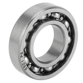ACROPIX 6901 Deep Groove Ball Bearings P6 12x24x6mm Lubricated Bearings Open Type Silver Tone Scooter Skateboard Wheel