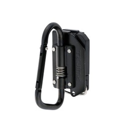 Tajima Sef System, Detachable Tool Holder, High Strength Steel, Carabiner, Foldable, SFKHI-CLF, Easy to Put on and Take off, Can be Attached to Belt Afterwards, Easy to Reassemble the Waist Tools