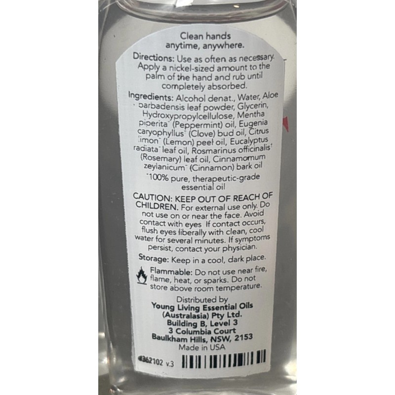 Young Living Essential Oils 3 Pack, Young Living Thieves Waterless
