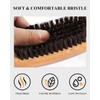 Samnyte 100% Soft Bristle Hair Brush, Bristle Hrush for Smoothing