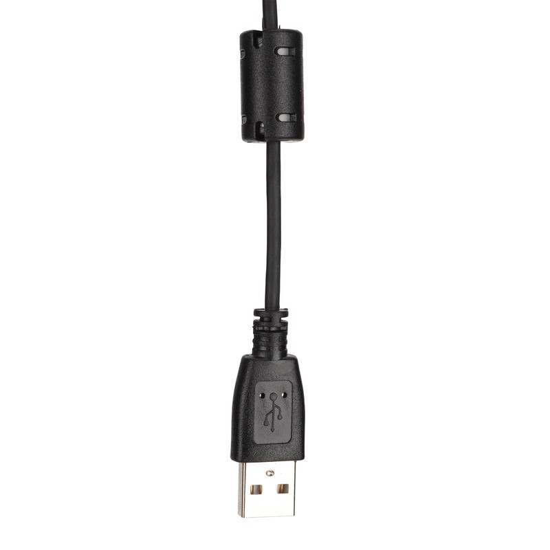 H360‑USB‑3 Telephone Headset Black Volume Adjustment Mute Single Sided Earphone