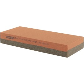 Norton 61463685555 Aluminum Oxide Sharpening Stone, 5" L x 2" W x 3/4" Thick