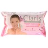 Claris Toallitas Humedas Desmaquillantes, Paquete con 40 piezas