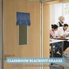RYB HOME Classroom Door Window Cover, Blackout Shades for Classroom