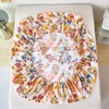 Fitted Sheet 160 x 200 cm - Colourful Autumn Floral