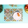 Set of 6 American Placemats Washable 100% Cotton American Placemats