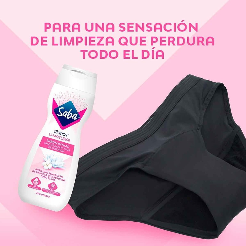 SABA Jabon Íntimo V-Natural 200 ml