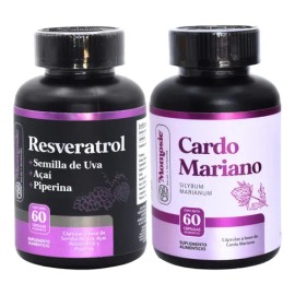 Resveratrol + Cardo Mariano | Momosie | Detox Y Antioxidante