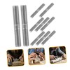 TEHAUX 10pcs Double-Headed Screw Bolt Double Sided Screw Double-end Bolt