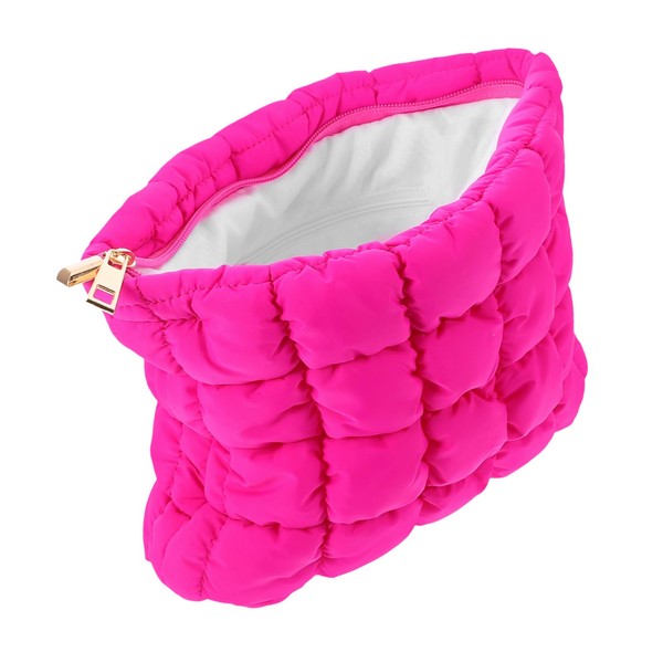 Outanaya Portable Makeup Bag for Women Soft Travel Cosmetic Organizer