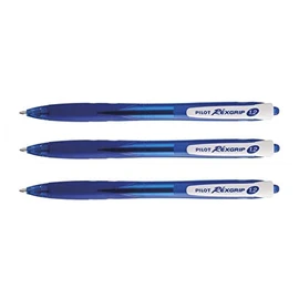 PILOT Rexgrip Begreen Ballpoint Pen - Blue (Pack of 3)