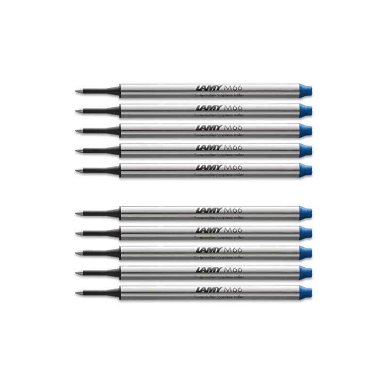 Lamy: M66 Rollerball Refill Large Capacity (Pack of 10, Blue)