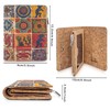 boshiho Eco Cork Friendly RFID Blocking Wallet Bi-fold Card Holder