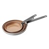 Vogue Ceramic Coated Aluminium Non-Stick Fry Pan 200mm