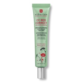 Erborian CC Red Correct - Cream against Redness with Centella Asiatica - Korean Face Care with Soothing Effect for a Naturally Even Complexion SPF 25 - All Skin Types - 45 ml