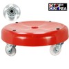 Noiseless gold moving chair urethane chair with wheels Cleaning chair with wheels / 무소음 골드무빙의자 우레탄 바퀴달린 앉은뱅이의자 청소 좌식 바퀴의자