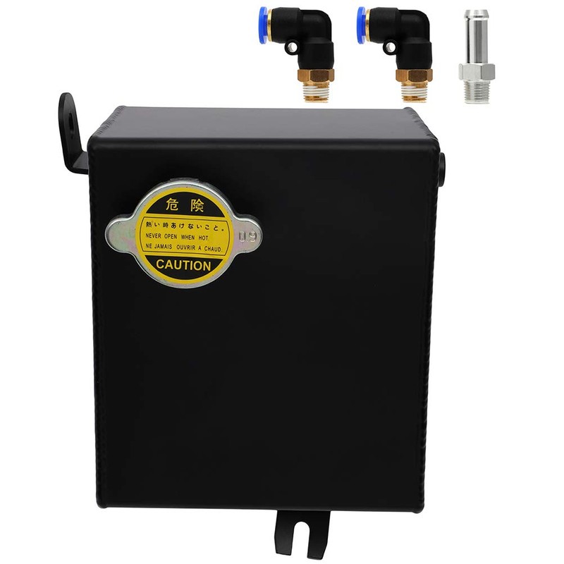 Radiator Tank Coolant Recovery Overflow Reservoir Tank[W/Cap] Compatible with for